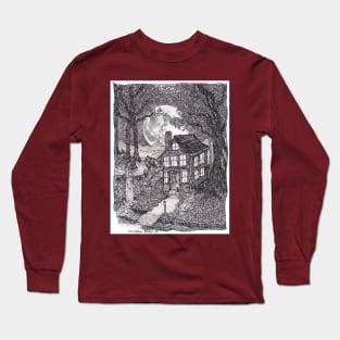 Refuge - Full Moon and a Quiet Night Long Sleeve T-Shirt